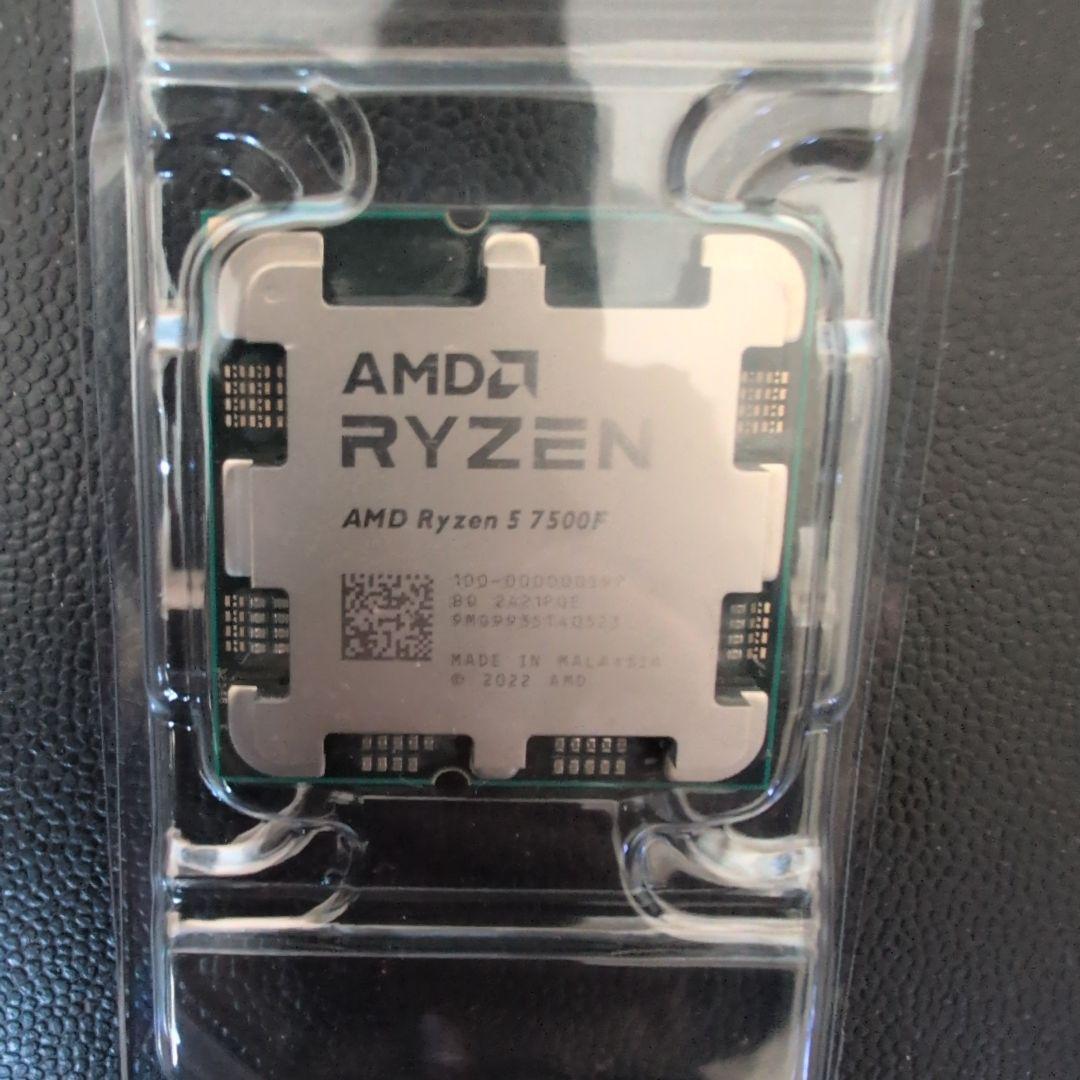 CPU AMD Ryzen 5 7500F バルク中古