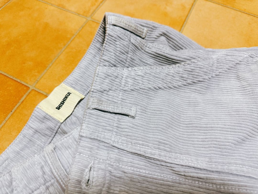 シシクイCORDUROYBAKER L.PURPLE 34 コーデュロイベイカー