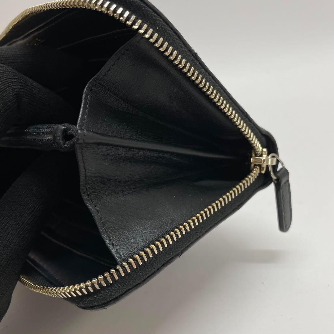 1584 CHANEL シャネル 長財布 マトラッセ カーフ 24番台 ロング