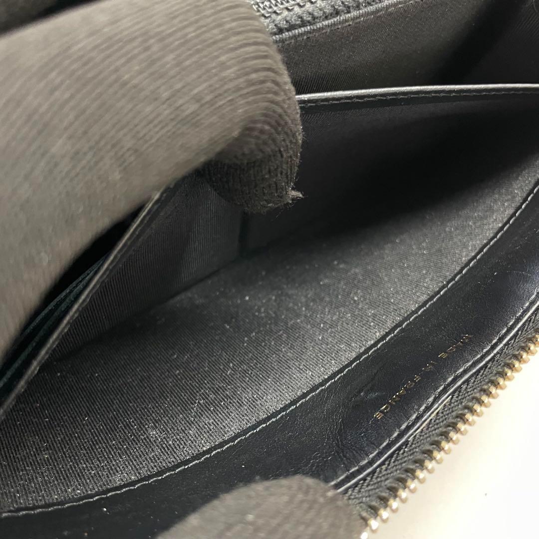 1584 CHANEL シャネル 長財布 マトラッセ カーフ 24番台 ロング