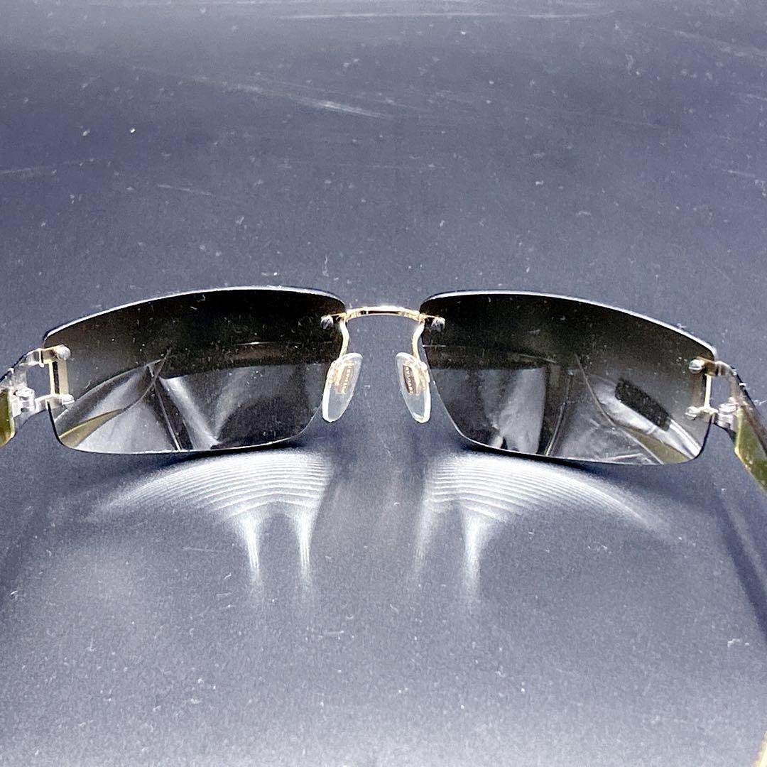 ✨極美品✨BVLGARI サングラス リムレス グラデーション