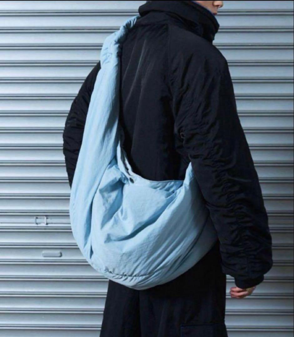 a2o ギャザーバッグ（ショルダーバッグ）水色