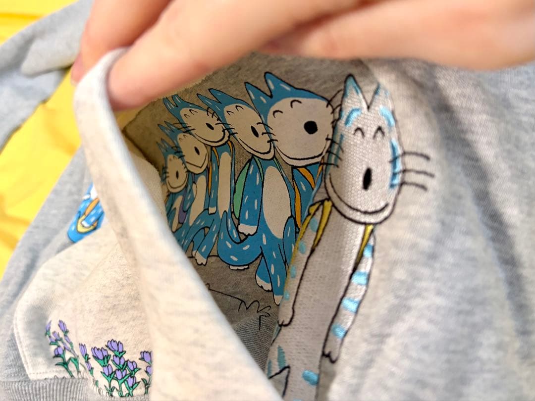 グラニフ　11ぴきのねこ　スウェット　パーカー