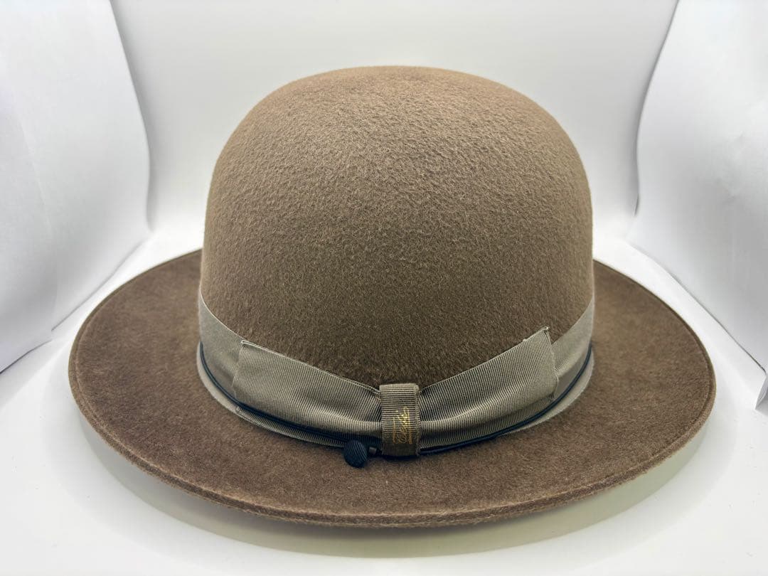 60cm　TESI　テシ　ラビットファー　フェルト　ボーラー　オープンクラウン