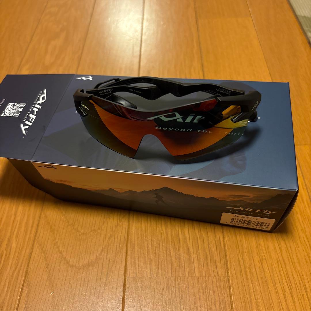AirFly スポーツサングラス ハードケース付き