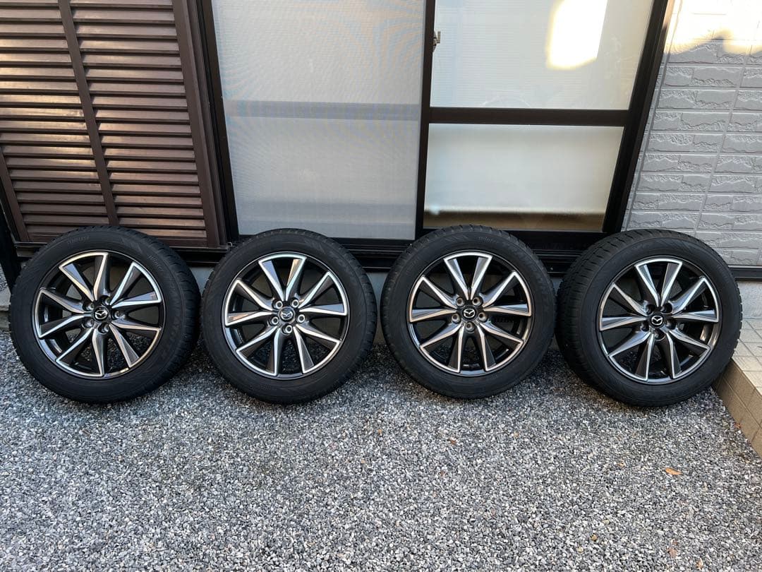 ★ CX-5純正 19インチ アルミ・スタッドレスタイヤ4本 岐阜県各務原から