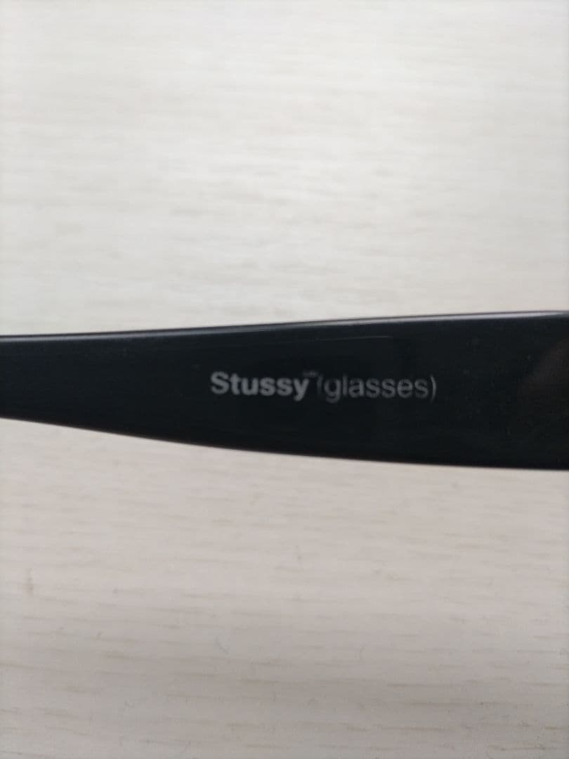 Stussy Victor ブラックサングラス ケース付き