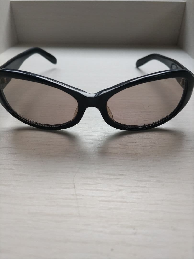 Stussy Victor ブラックサングラス ケース付き