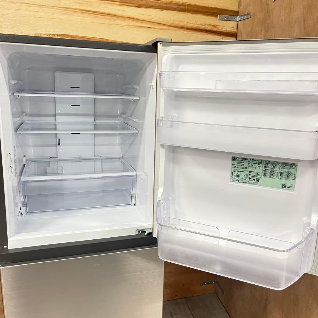 一都三県限定　配送設置無料　3ドア冷蔵庫　HITACHI 265L 2021年