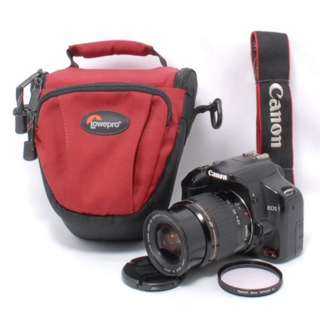 美品⭐️Canon Kiss X2⭐️スマホ転送⭐️お手頃価格⭐️カメラデビューに