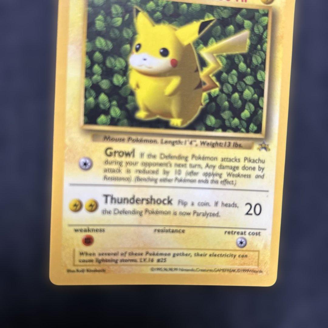 ポケモン　ピカチュウ　英語版　プロモ