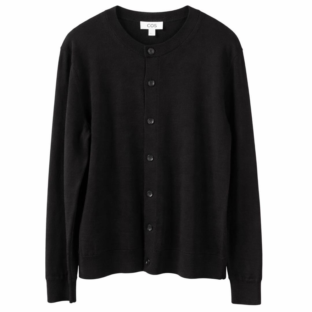 COS / メリノウールネックカーディガン