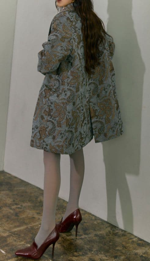 タグ付き未使用★MURUA【YUKKOコラボ】ジャガードジャケット