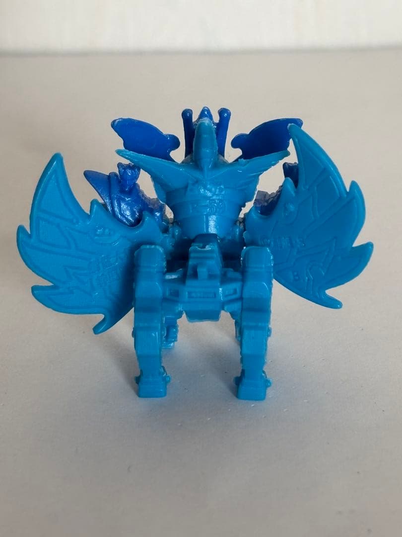 ガン消し 新世大将軍(神馬凰形態)青 青色パーツSDガンダム　当時物