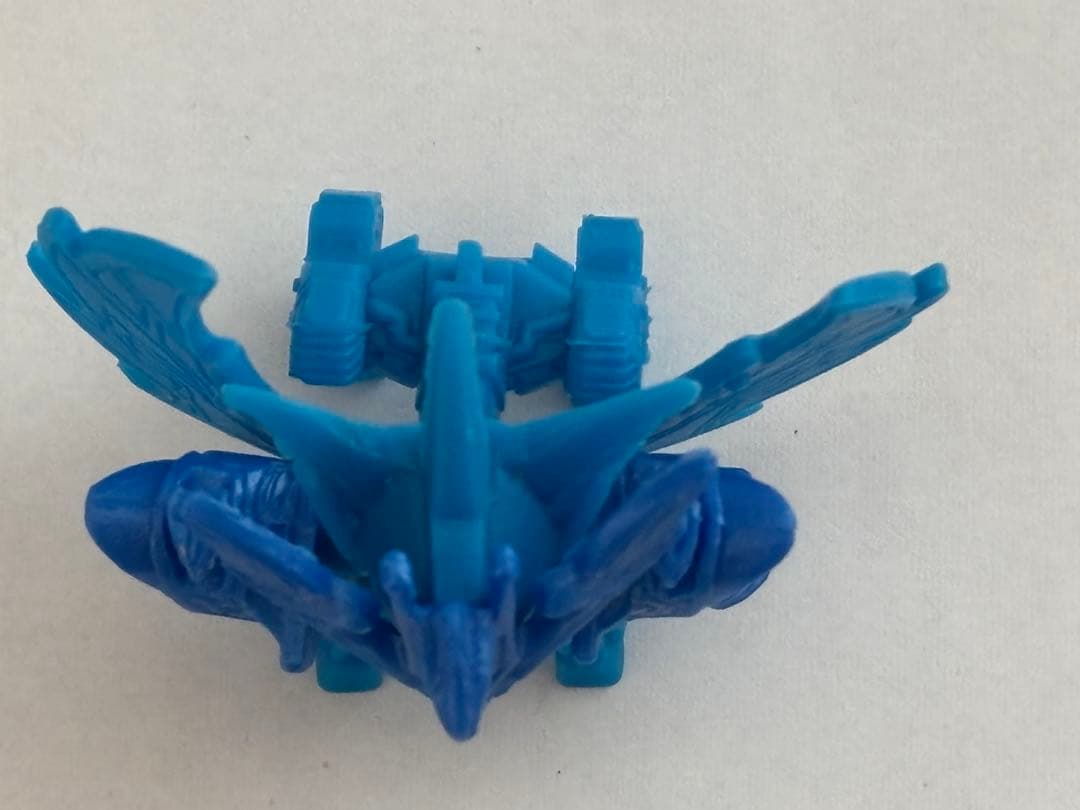 ガン消し 新世大将軍(神馬凰形態)青 青色パーツSDガンダム　当時物