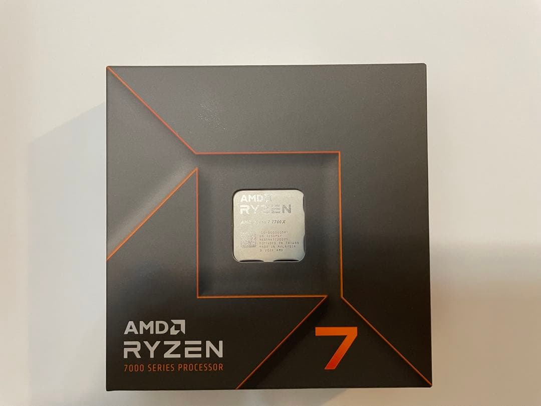 AMD Ryzen 7 7700X【毎日100円下げ】