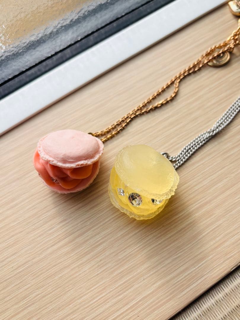 Q-pot.ネックレス6つ➕おまけマカロン２つ