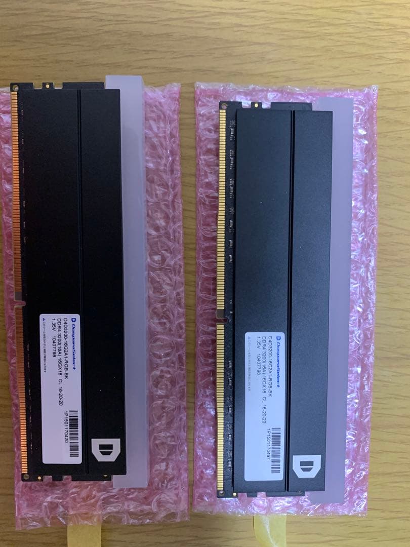 メモリー D4D3200-16 G2A1-RGB-BK (DDR4-3200 16GBx2
