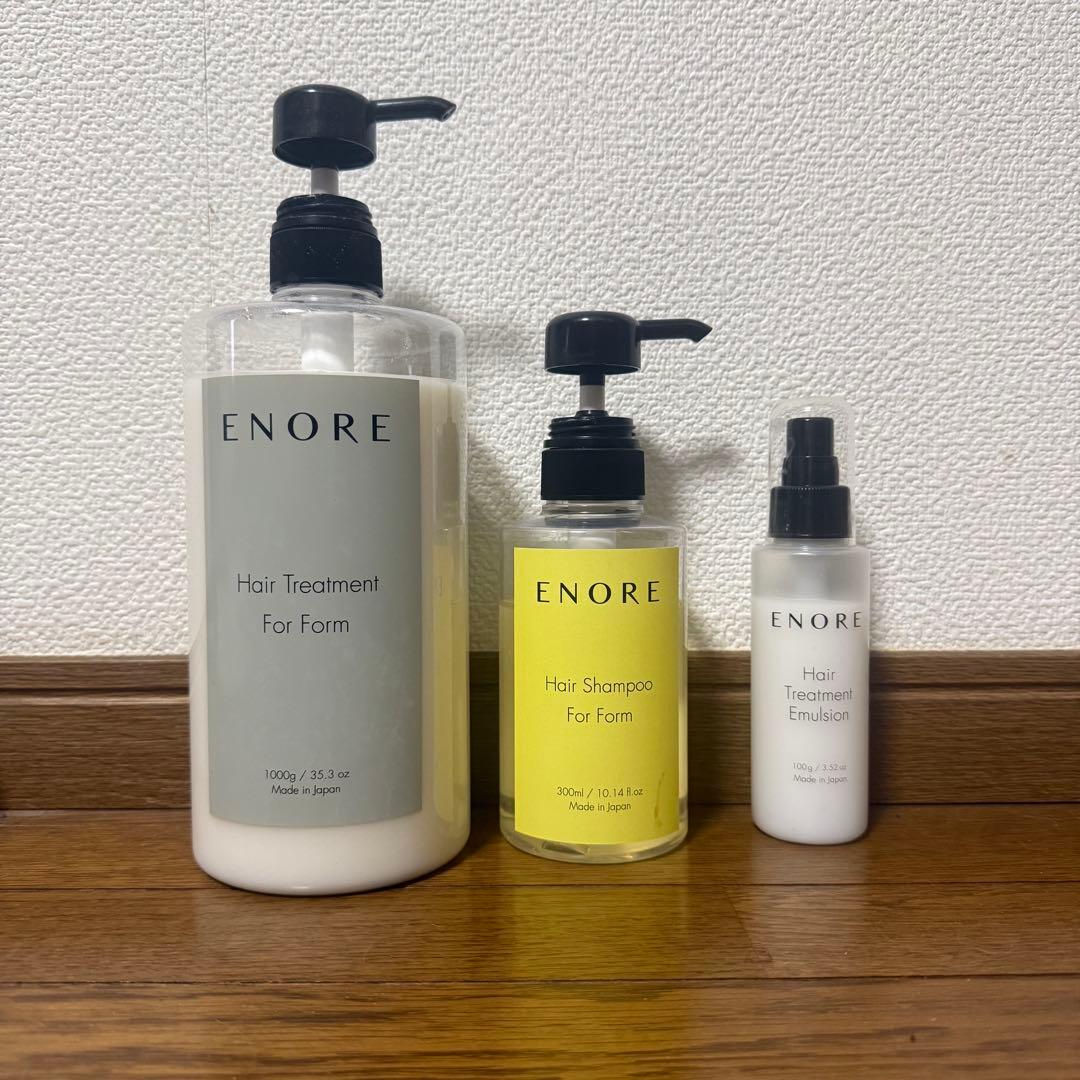 エノア ENORE シャンプー、トリートメント 3点セット