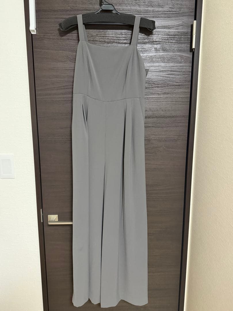 richan　【Mystrada】フリル付きグレーオフショルダーワンピース