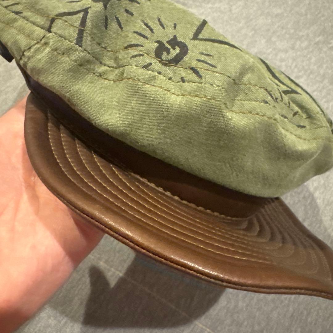 GRINDLODGE / Boab leather works キャップ