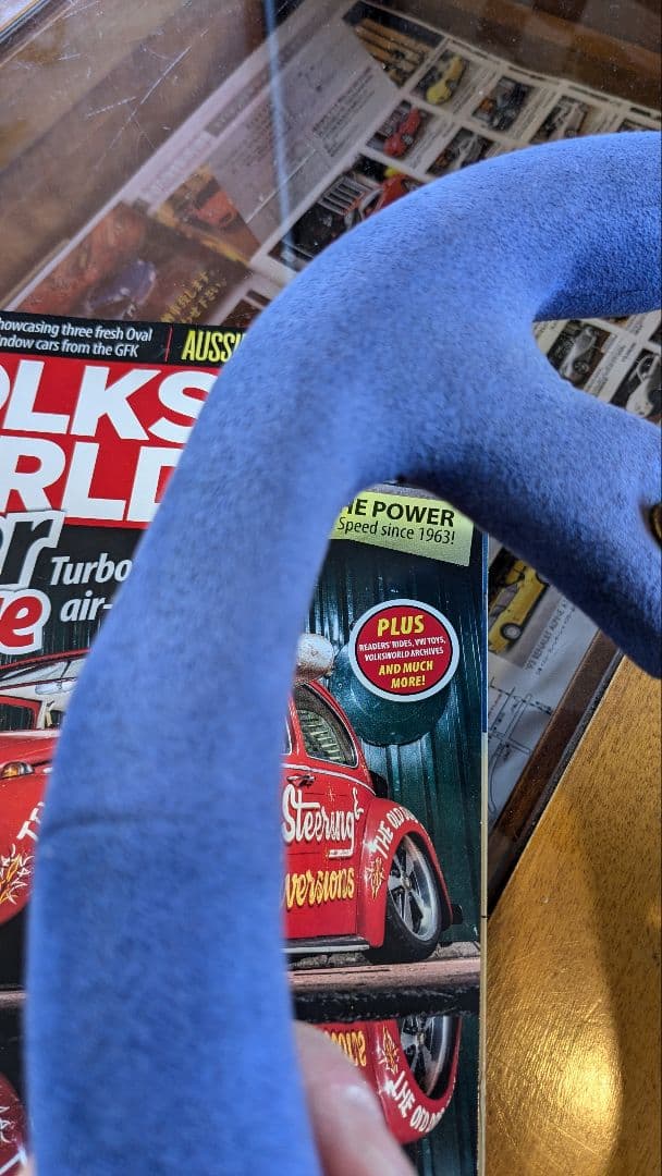 6112 正規品 sparco スパルコ ブルースウェード＆ホーンボタン