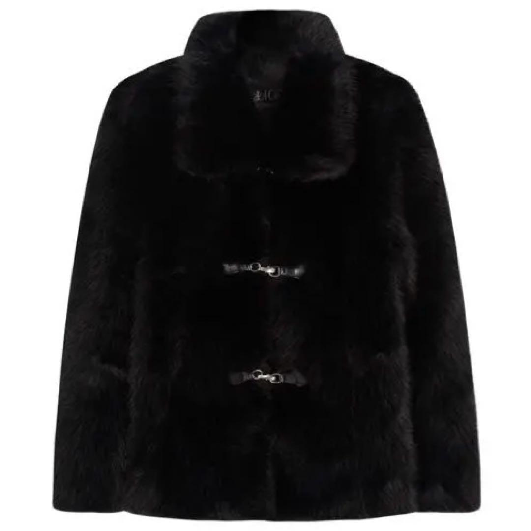 ILLIGO シアリングファージャケット ブラック