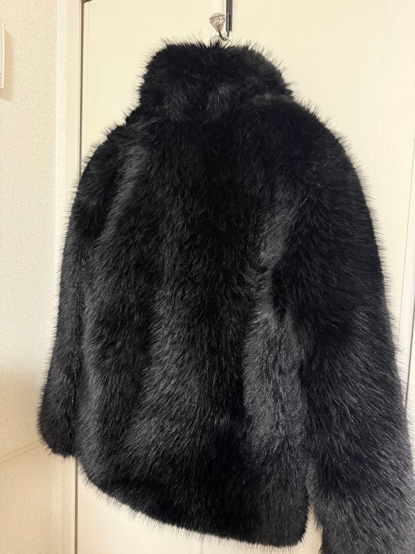 ILLIGO シアリングファージャケット ブラック