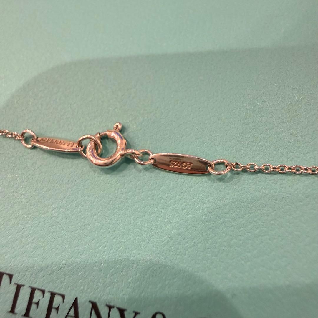 Tiffany & Co. オープンハート ネックレス 11mm AG925