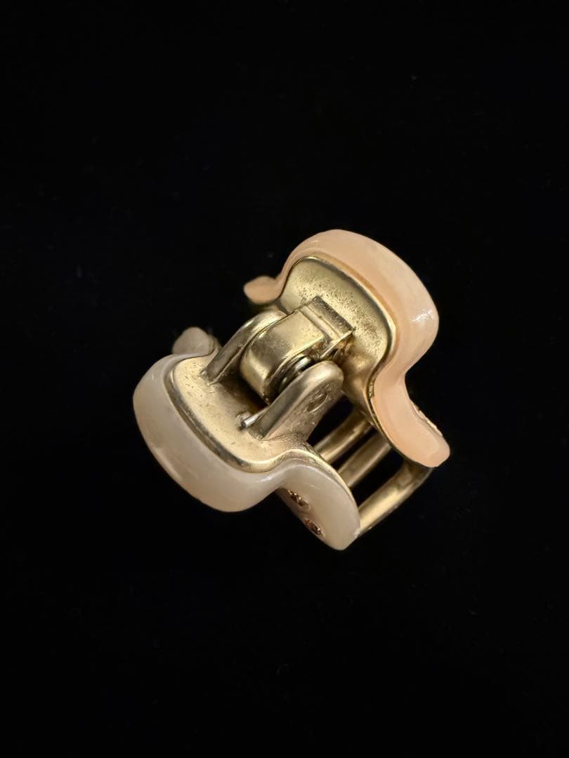 ALEXANDRE DE PARIS ボールピンクリップ3点セットリボンドット