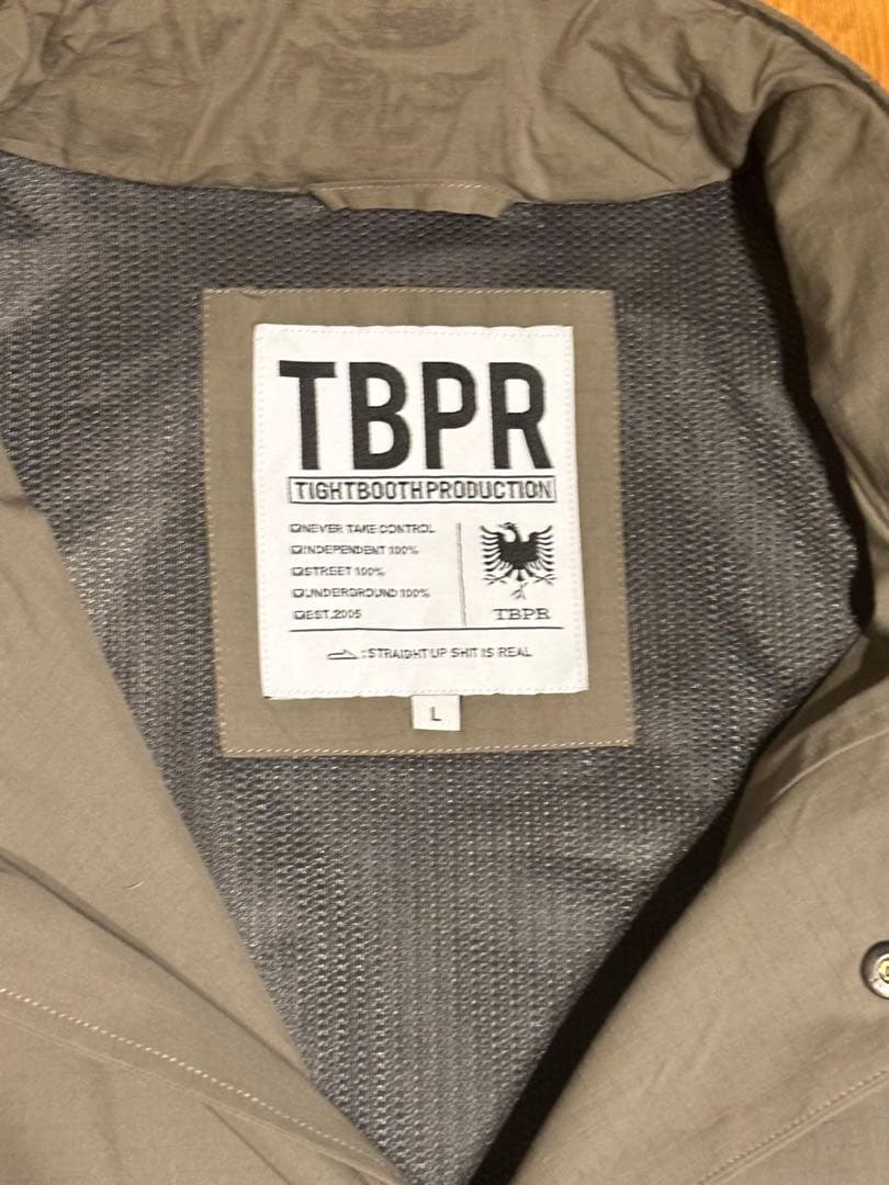 TIGHTBOOTH EMPIRE BIG COAT カーキ