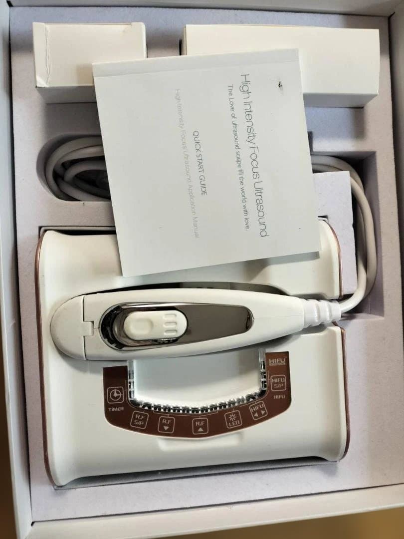 HIFU 超音波美容器 2ヘッド付き