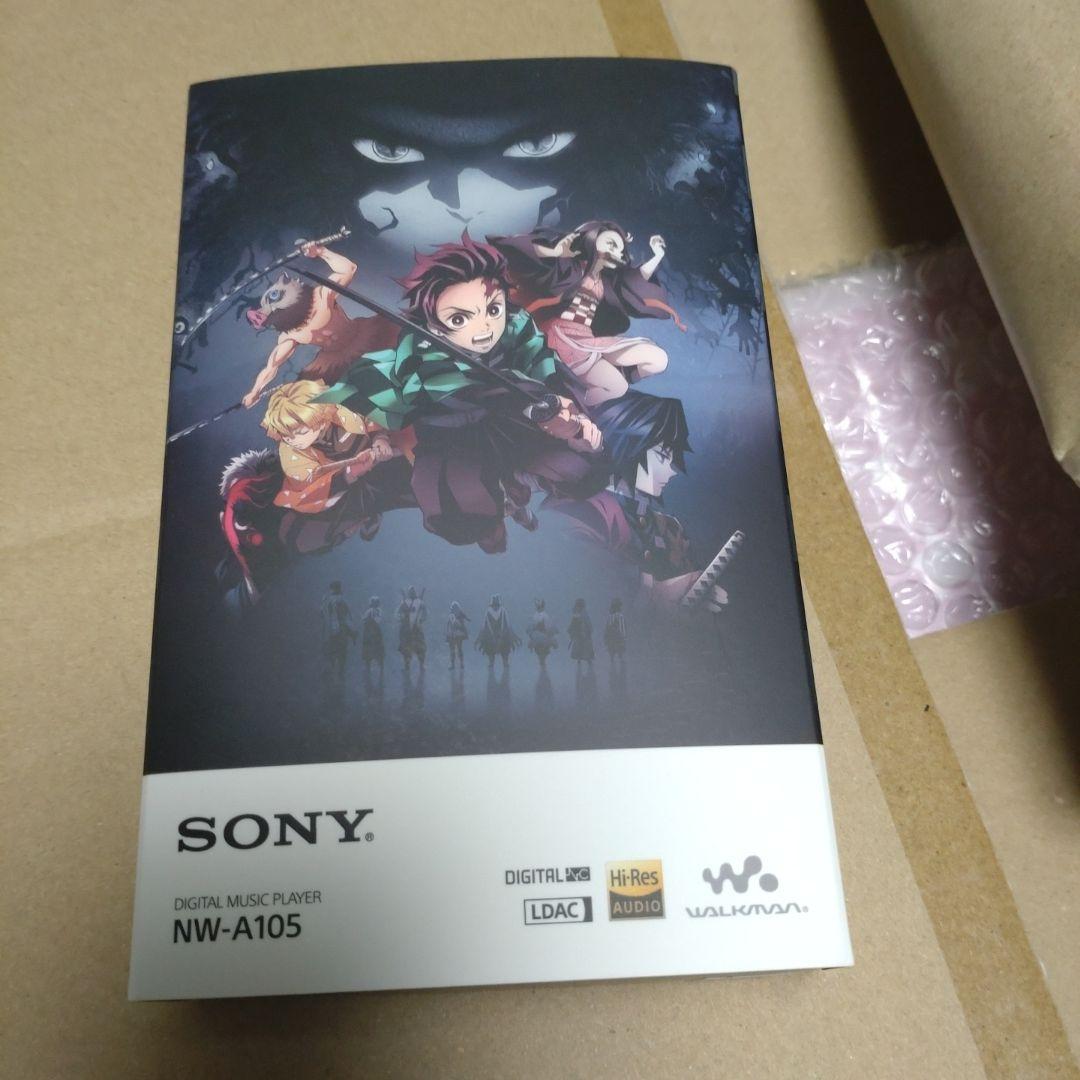 炭治郎　禰豆子 鬼滅の刃　ウォークマン　NW-A105　赤　 新品