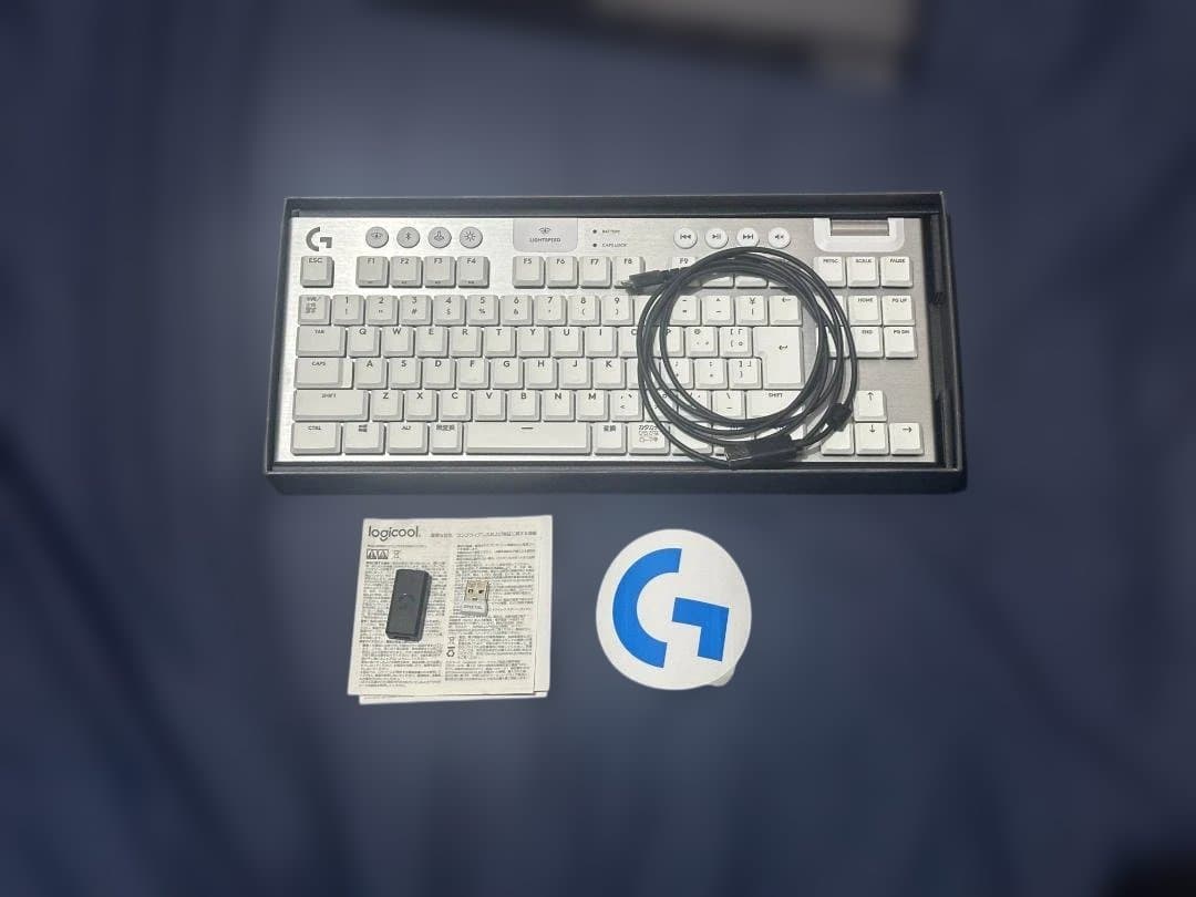 Logicool G913-TKL ワイヤレスゲーミングキーボード茶軸