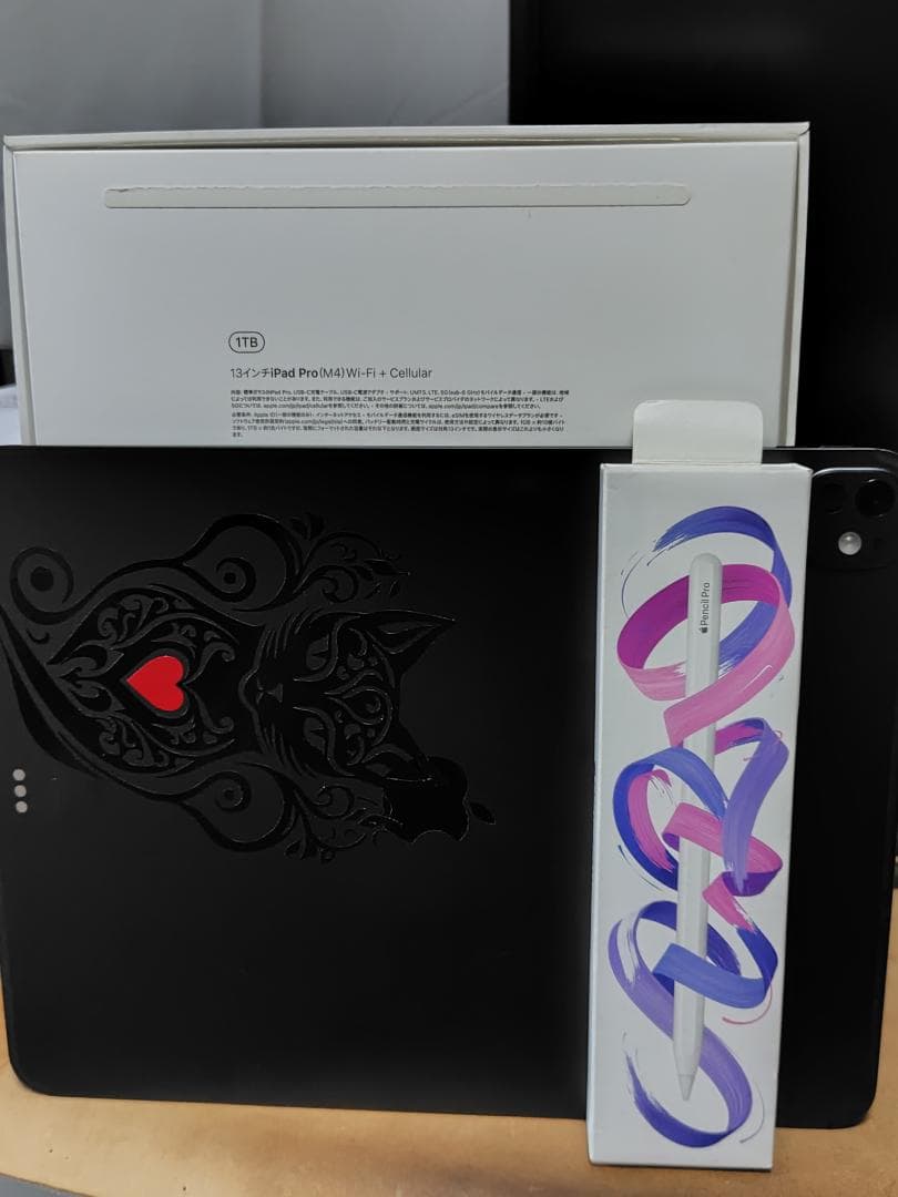Apple iPadPro13 (M4) 1TB ブラック Wi-Fi セルラ
