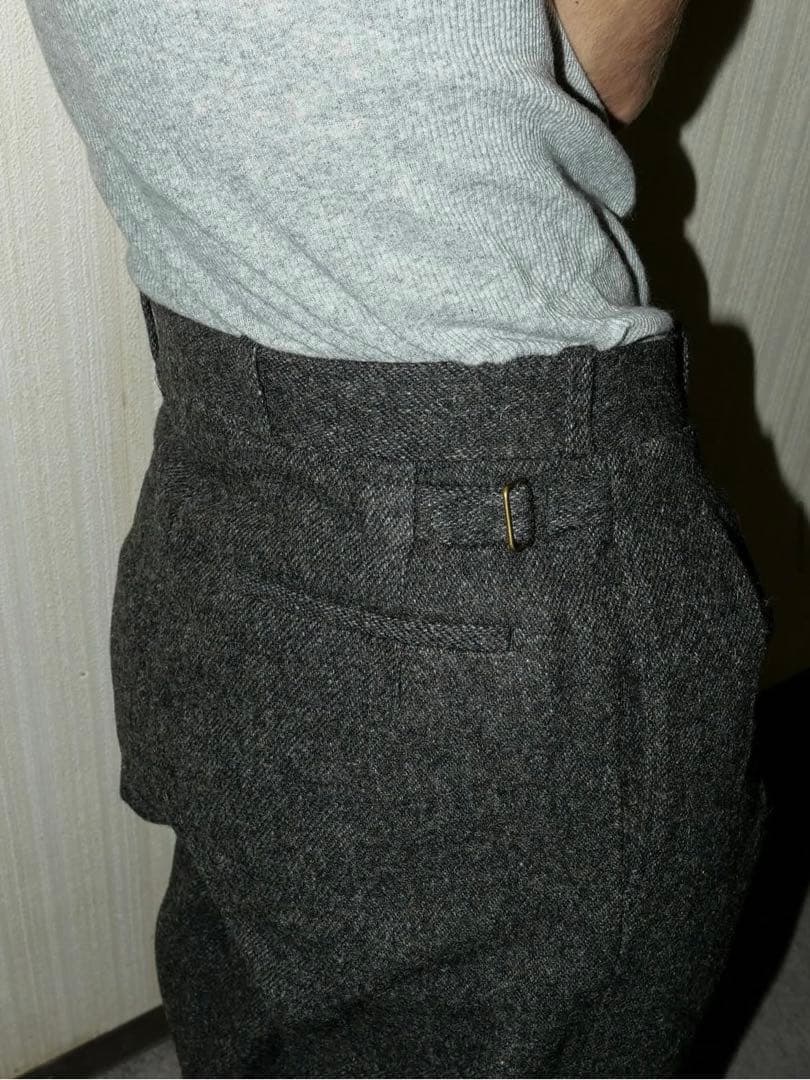 パンツ MAATEE&SONS 25aw JEFFERLY TWEED Darkmix2