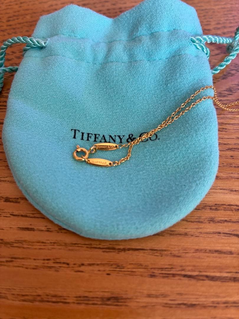 Tiffany&Co.ダイヤモンド ネックレスバイザヤード K18YG