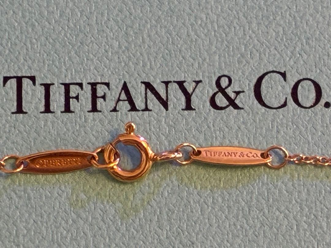 Tiffany&Co.ダイヤモンド ネックレスバイザヤード K18YG