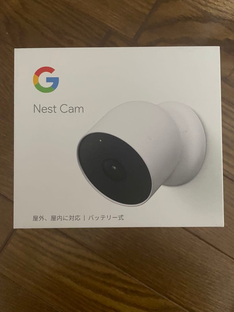 Google Nest Cam 防犯カメラ／中古です。