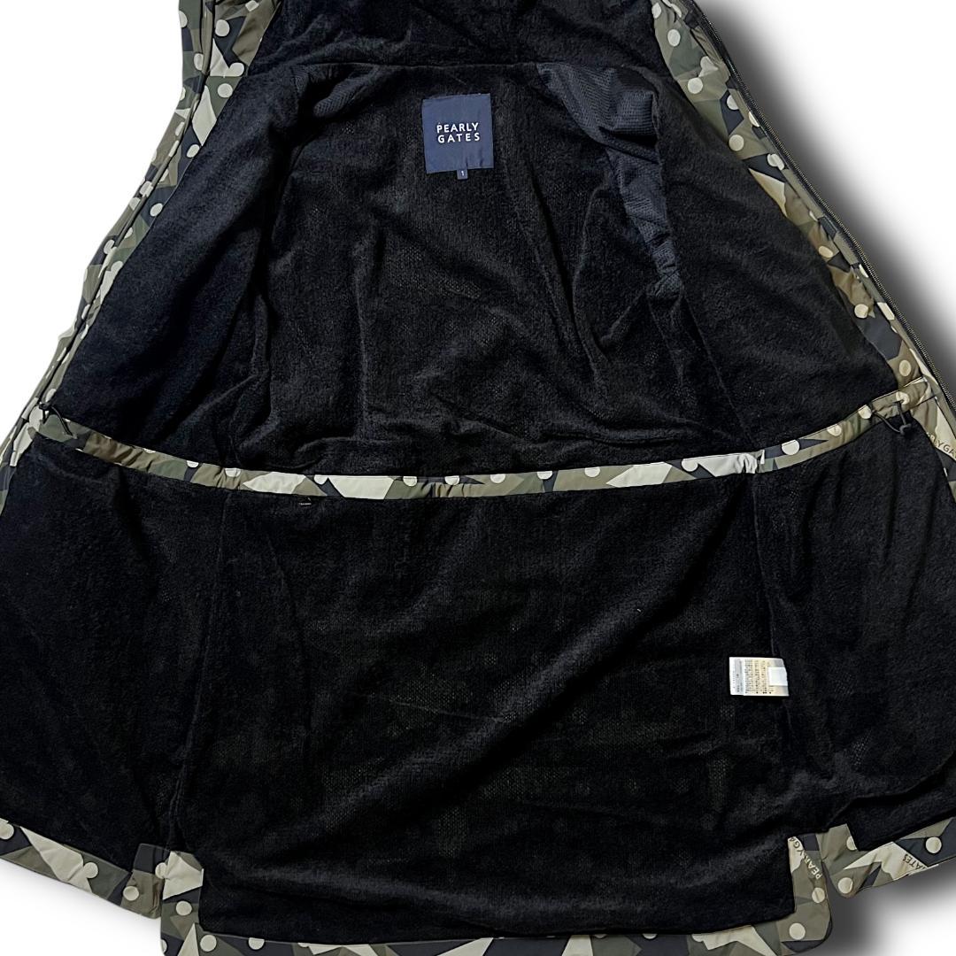 新品59,400円 PEARLY GATES 中綿裏地一体型素材使用 ジャケット