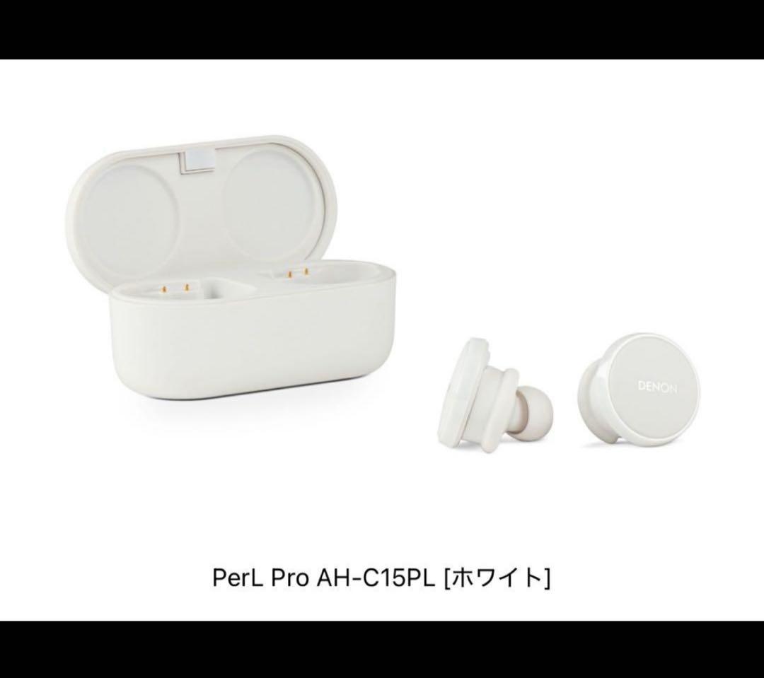 ほぼ未使用！Denon ワイヤレスイヤホン Bluetooth 防滴/マイク付き