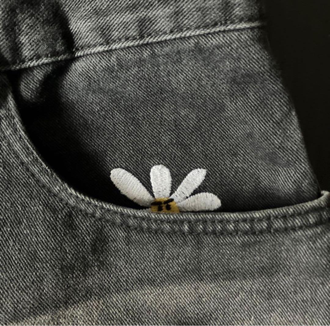 完売品LABROS グレー ワイドフィットデニム確実正規品