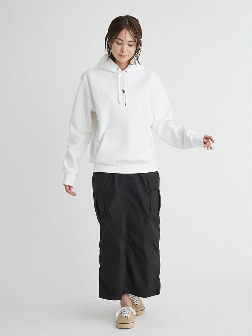 美品　24年　現行　ポロラルフローレン　パーカー　M