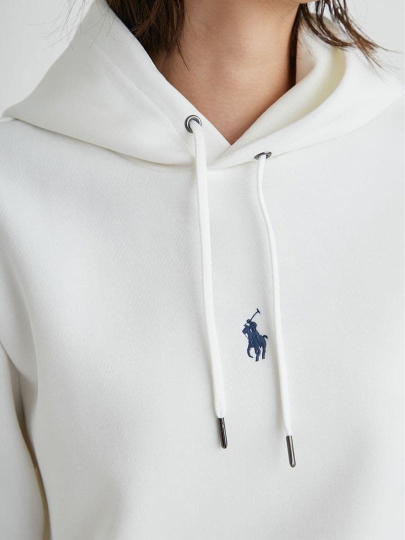 美品　24年　現行　ポロラルフローレン　パーカー　M