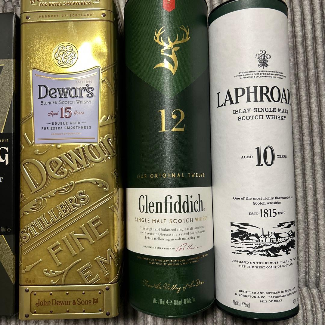 スコッチウイスキー750mx6