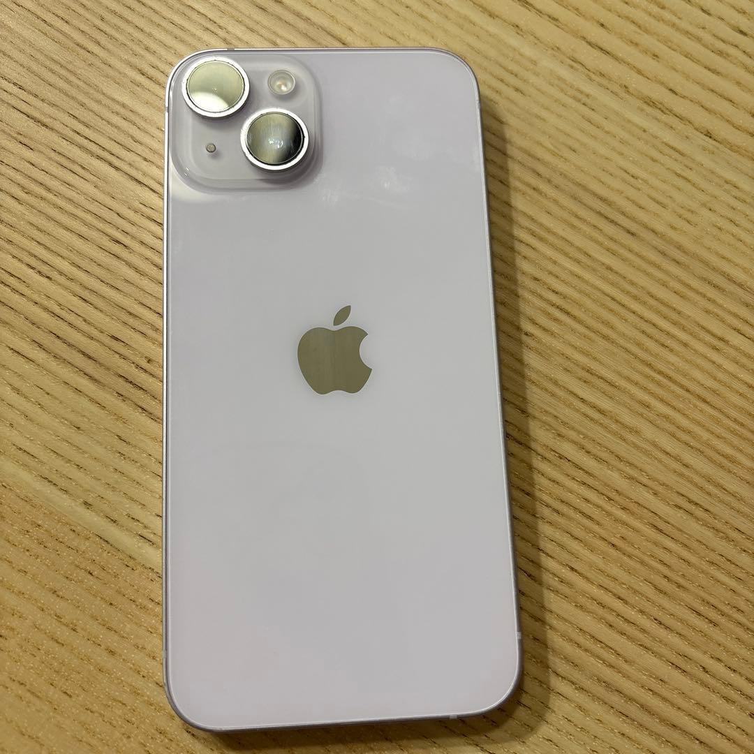 iPhone14 128GB パープル　キズあり