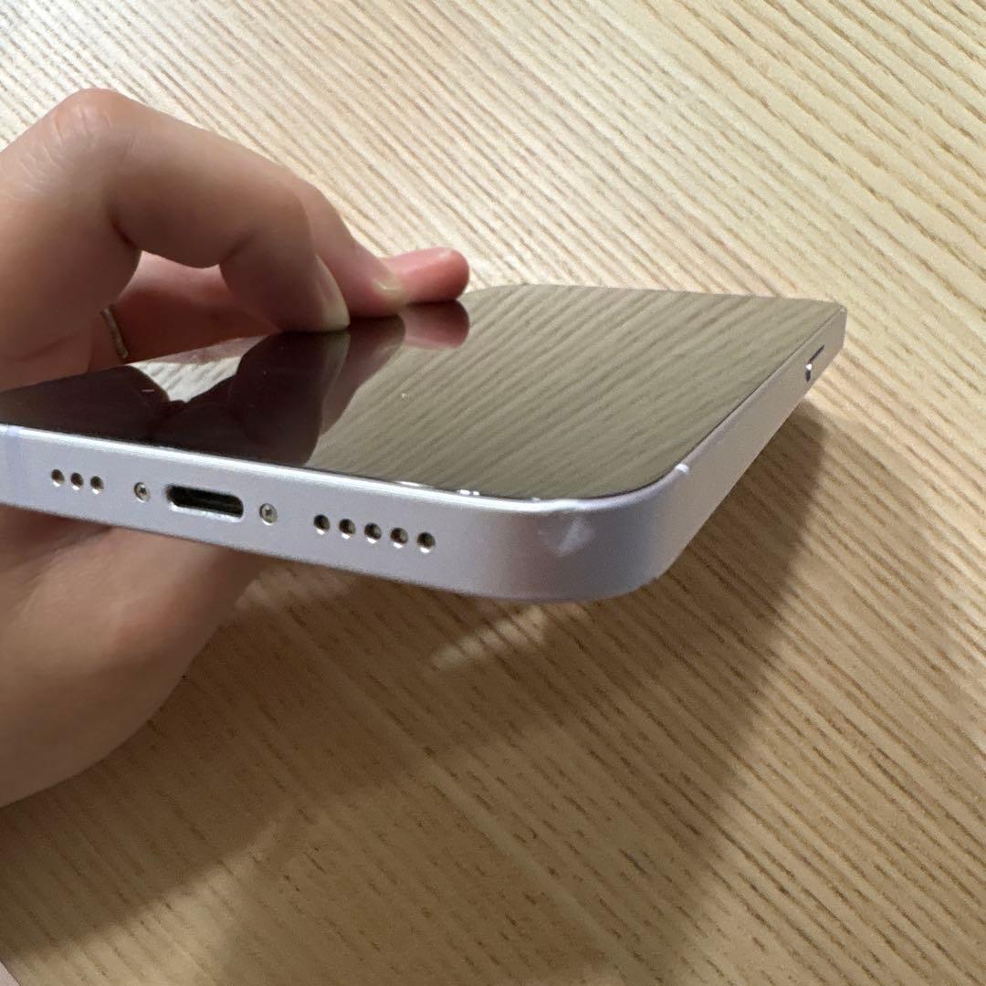 iPhone14 128GB パープル　キズあり