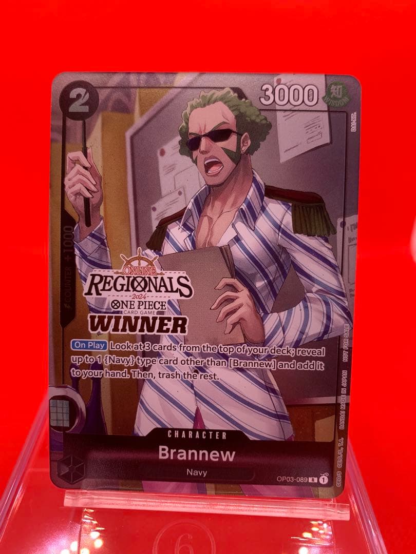 【英語版/online】ブランニュー/WINNERワンピースカードCS2024
