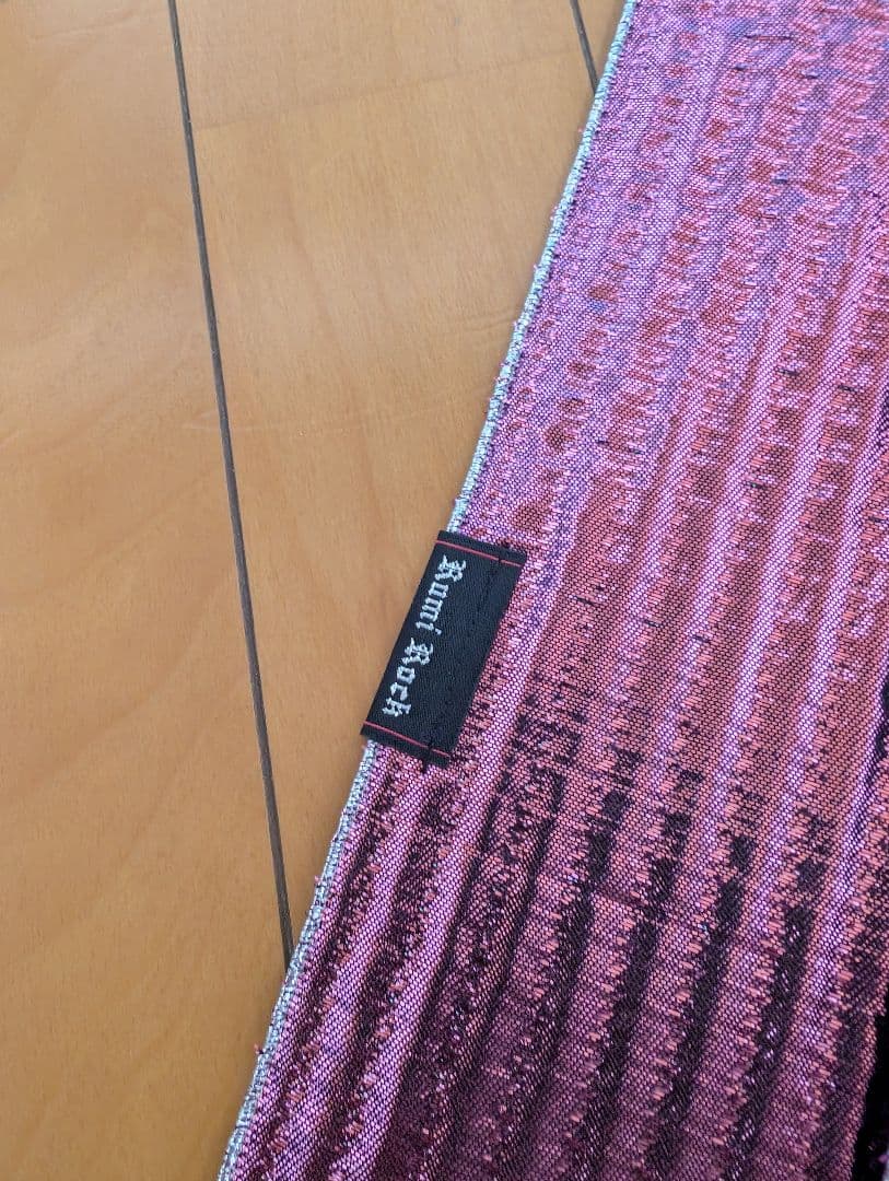 Rumi Rock ギラヘコ 兵児帯 ピーチ×ソーダ