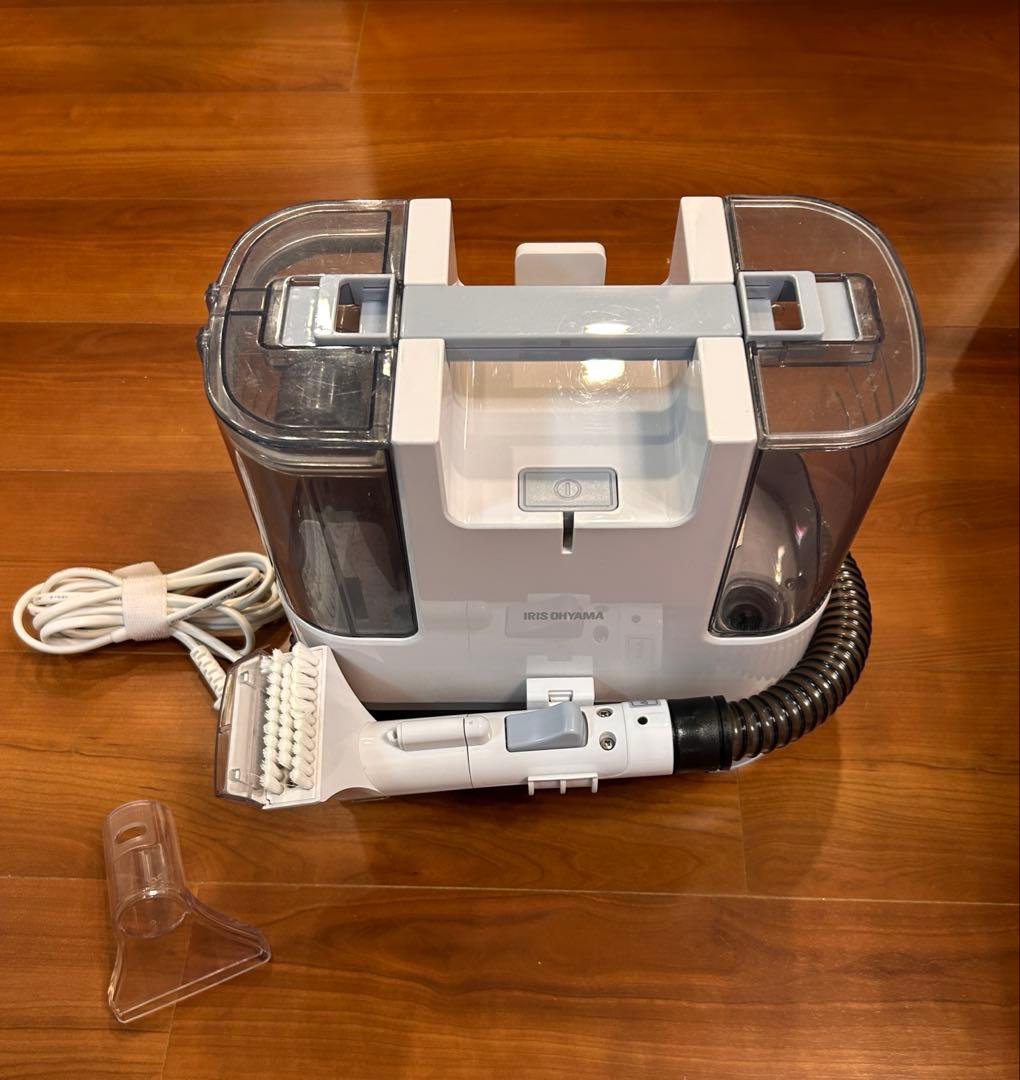 アイリスオーヤマ リンサークリーナー RNS-P10-W 専用洗浄液2本付き